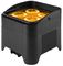 BBP94W - 4x12W LED Upright Par Light, 6-in-1 RGBWAUV, Battery Operated