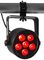 BAC300 - 6x 8W LED Slim RGBW PAR Can