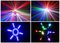 VORTICES - Multi-FX RGBWA LED Moonflower DJ Disco Light with Front Panel SMD Matrix