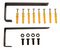 RACK-IT-1U - Wall / Counter Rack Bracket 1U