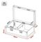 EQLED017C - Flight Case for 2x Helix Fixtures