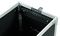 CR206BLKM - 6U 19" Rack Flight Case, 45cm Depth