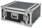 SA04BLKM - 4U 19" Rack Flight Case 45cm with 10U Adjustable Mixer Space