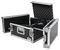 SA04BLKM - 4U 19" Rack Flight Case 45cm with 10U Adjustable Mixer Space