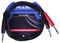 PLS00784 - 6.35mm 1/4" Stereo Jack to 2x Mono Jacks Male Lead, 3m