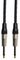 190.374UK - Retro Braided Guitar Lead, Plug to Plug, 3m, Black/Blue