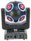 SATURNE - 16CH DMX Wash Moving Head LED Projector, 200W