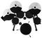 DEBUTKITXEUK - DEBUT KIT - Quiet Electronic Drum Kit