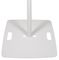 180.196UK - Speaker Stand with Square Base, White