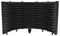 MIS-705P - 5 Panel Section Microphone Isolation Screens
