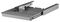 EX-6101S - Large Lockable Vented 13.78" Laptop Drawer, Sliver