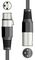 190.083UK - 3 Pin XLR Plug to 3 Pin XLR Socket Shielded Microphone Lead, 12m