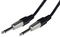190.142UK - 6.3mm Mono Jack Plug to 6.3mm Mono Jack Plug Guitar Lead, 6m