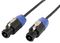 190.180UK - Speaker Plug to Speaker Plug Lead, 6m