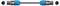 190.180UK - Speaker Plug to Speaker Plug Lead, 6m