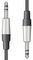 S6J600 - 6.3mm 1/4" Stereo Jack Plug to 6.3mm 1/4" Stereo Jack Plug Lead, 6m