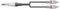 S6J-2R300 - 6.3mm Stereo Jack Plug to 2x RCA Phono Plugs Lead, 3m