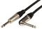 M6J-90J300 - 6.3mm Right Angle Mono Jack Plug to 6.3mm Mono Jack Plug Lead, 3m