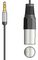 MP3-XLR - 3.5mm Stereo Jack Plug to 3 Pin XLR Plug, 1.5m