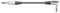 S6J-90J300 - 6.3mm Right Angle Stereo Jack Plug to 6.3mm Stereo Jack Plug Lead, 3m