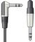 S6J-90J300 - 6.3mm Right Angle Stereo Jack Plug to 6.3mm Stereo Jack Plug Lead, 3m
