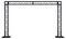 TRUS081 - Quad Steel Deco Truss, 1.5m