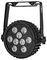 INTENSE 9HEX10 PRO LED SLIM - 9x 10W Six Colour RGBWAUV LED Slim Par