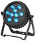 INTENSE 9HEX10 PRO LED SLIM - 9x 10W Six Colour RGBWAUV LED Slim Par