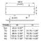 R1268/1UK - 19" Blank Rack Panel - 1U Flanged