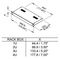 R2100/1UK - 1U 19" Rack Box, 220mm Deep