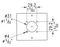 20612 20 - 2U Front Panel Punched for Speakon 4 /8 - 2 Module Wide