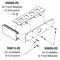 95606-20 - 6x Black Screws for Fastening Modules to Extrusions