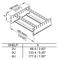 R1288/3UK - 3U 19" Adjustable Utility Rack Shelf