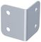 B1925 - 4 Hole Brace Tight Radius PennBrite Corner Brackets, 4 Pack