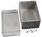 1590TFL - IP54 Die Cast Aluminium Instrument Enclosure with Flanged Lid - 120x80x55mm