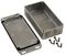 1590WBFL - IP65 Die Cast Aluminium Instrument Enclosure with Flanged Lid - 112x60x27mm