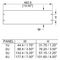 R1285/1UG - 19" Blank Rack Panel, Grey - 1U
