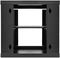 CAB-W4U-EL10" - 4U 10" Black EcoNetCab Steel Wall Mount Rack Enclosure - 320x300x310mm