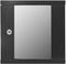 CAB-W4U-EL10" - 4U 10" Black EcoNetCab Steel Wall Mount Rack Enclosure - 320x300x310mm