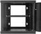 CAB-W4U-EL10" - 4U 10" Black EcoNetCab Steel Wall Mount Rack Enclosure - 320x300x310mm