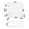 M6001 - 25 Microphone Foam Insert - 6U