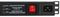 PDU-6WS-V-UK-M-SP-1U - 1U 6 Way 13A Mains Sockets to IEC C20 Socket Surge Protected Vertical PDU