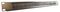 MLBBRUSH - 1U Letterbox Brush Strip Panel for 19" Rack Enclosures