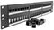 PPAN-48-THRU - 48 Port Cat5e Feedthrough Patch Panel