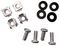 CAGENUT50PT - Cage Nuts, M6, Zinc Plated, Pack of 50