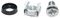 CAGENUT50PT - Cage Nuts, M6, Zinc Plated, Pack of 50