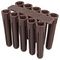 EXP4 - 7mm x 38mm Brown Nylon Wall Plugs, 100 Pack