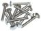 D02011 - M8 x 60mm Stainless Steel Coach Bolt, 10 Pack