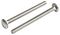 D02020 - M10 x 130mm Stainless Steel Coach Bolt, 10 Pack