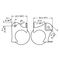 C1358Z - Brace Ball Corner, 30mm Offset 16Ga Steel PennBrite